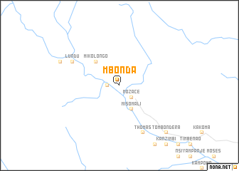 map of Mbonda