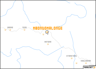 map of Mbondo Malonge