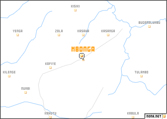 map of Mbonga