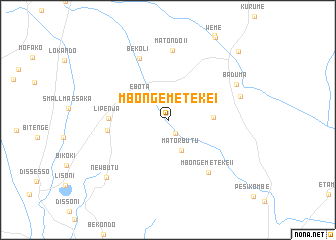 map of Mbonge Meteke I