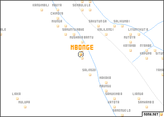 map of Mbonge