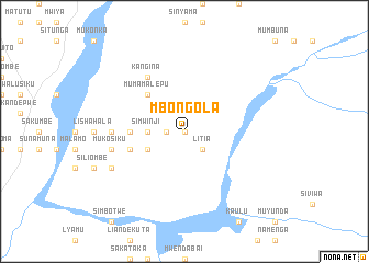 map of Mbongola