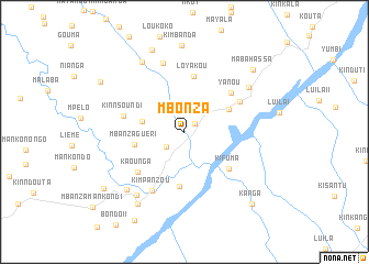 map of Mbonza