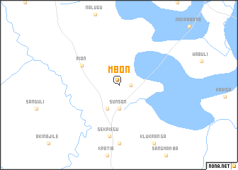 map of Mbon