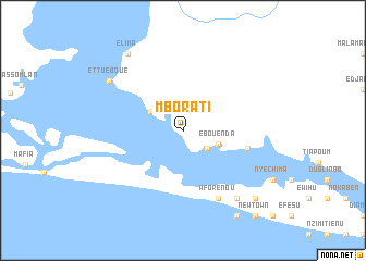 map of Mborati