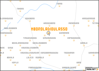 map of Mborola-Dioulasso