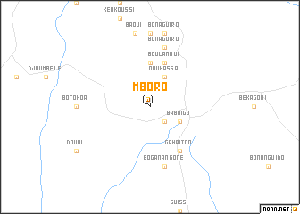 map of Mboro