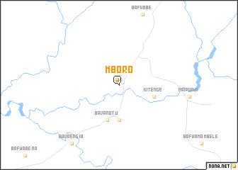 map of Mboro