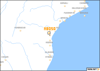 map of Mbosa