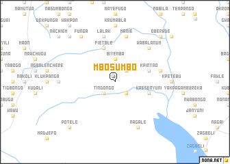 map of Mbosumbo