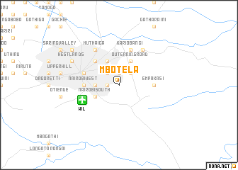 map of Mbotela