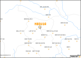 map of Mbouda