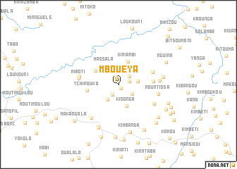 map of Mbouéya