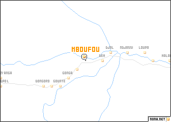 map of Mboufou