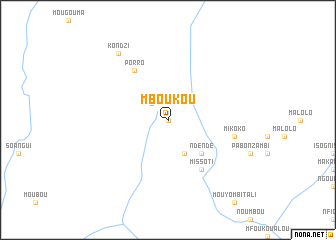 map of Mboukou