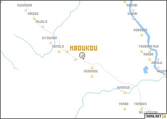 map of Mboukou