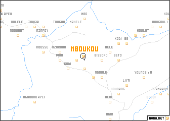 map of Mboukou