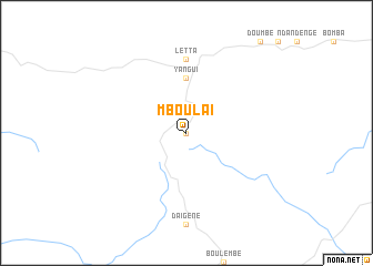 map of Mboulaï