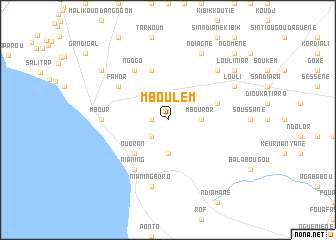 map of Mboulèm