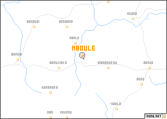 map of Mboulé