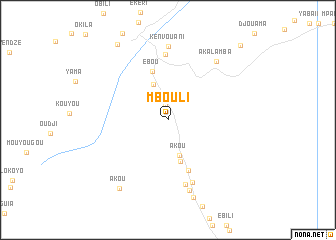 map of Mbouli