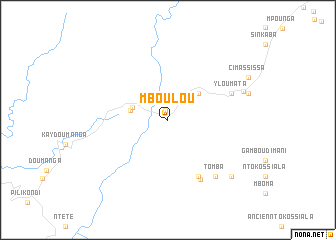 map of Mboulou
