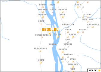 map of Mboulou