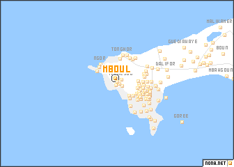 map of Mboul