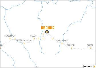 map of Mbouma