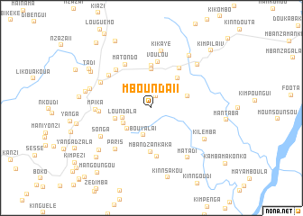 map of Mbounda II