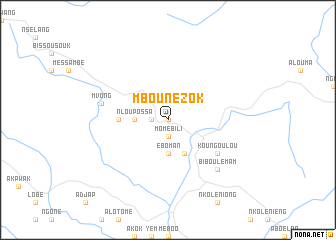 map of Mbounézok