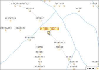 map of Mboungou