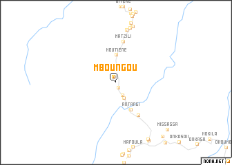 map of Mboungou