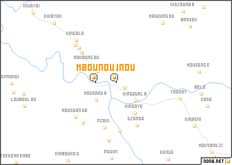 map of Mbounou