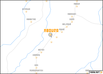 map of Mboura