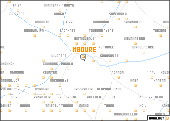 map of Mbouré