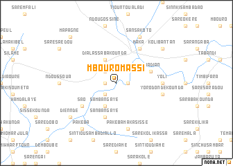 map of Mbouromassi