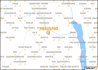 map of Mbousnar