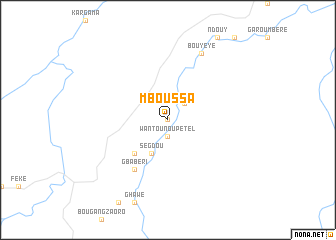 map of Mboussa