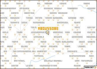 map of Mboussobé