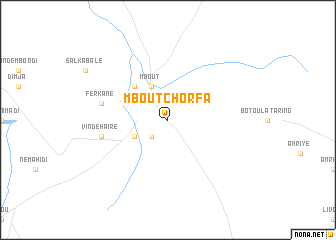 map of Mbout Chorfa