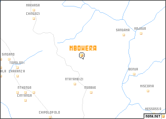 map of Mbowera