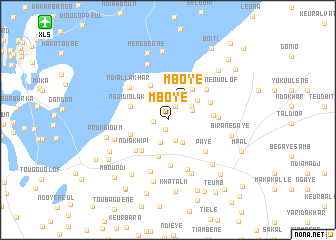 map of Mboye