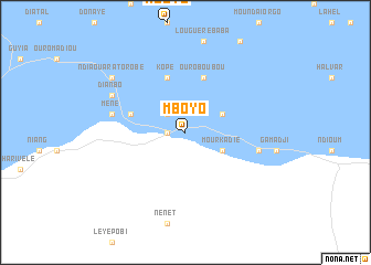 map of Mboyo