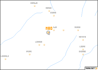 map of Mbo