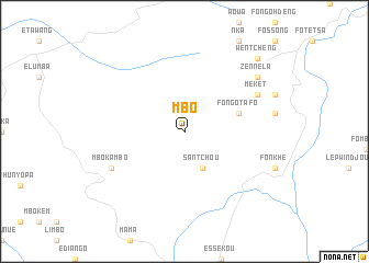 map of Mbo