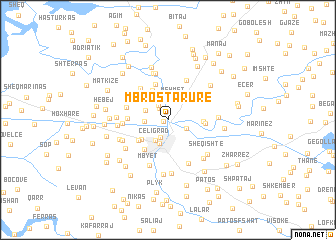 map of Mbrostar-Urë