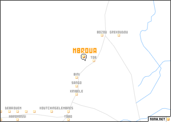 map of Mbroua