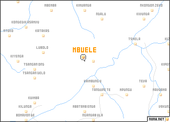 map of Mbuele