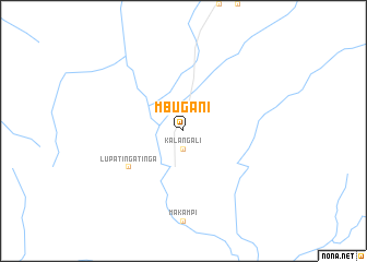 map of Mbugani